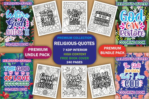 Download Religious Quotes Coloring Book - Bundle - Quotes Collection