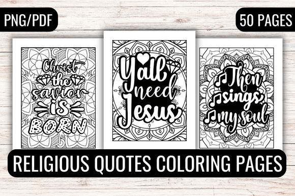 Download Religious Quotes Coloring Pages Adults - Quotes Collection