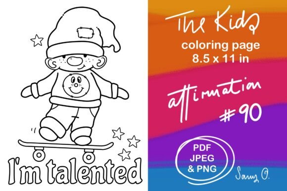 Download Gnome Kids Affirmation Coloring Pages - Affirmation coloring pages Collection