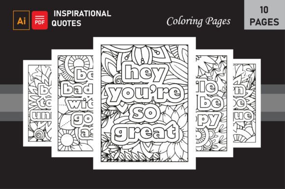 Download Inspirational Quotes Coloring Book Pages - Quotes Collection