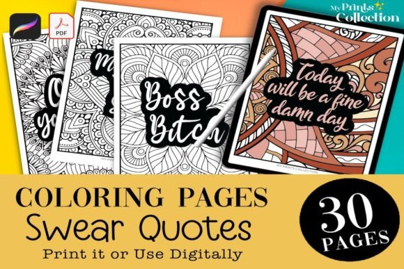 Download 30 Swear Quotes Coloring Pages - Quotes Collection