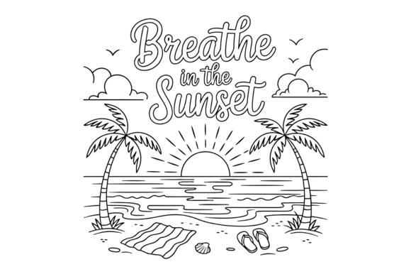 Download Summer Inspirational Coloring Pages - Premium Resources