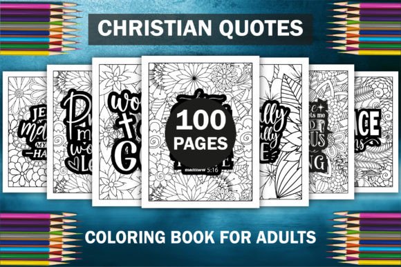 Download 100+ Christian Quotes Coloring Book -kdp - Quotes Collection