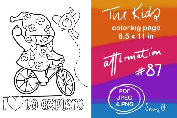 Download Gnome Kids Affirmation Coloring Pages - Affirmation coloring pages Collection