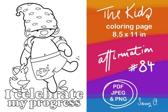Download Gnome Kids Affirmation Coloring Pages - Premium Resources