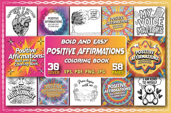 Download Positive Affirmation Coloring Pages - Affirmation coloring pages Collection