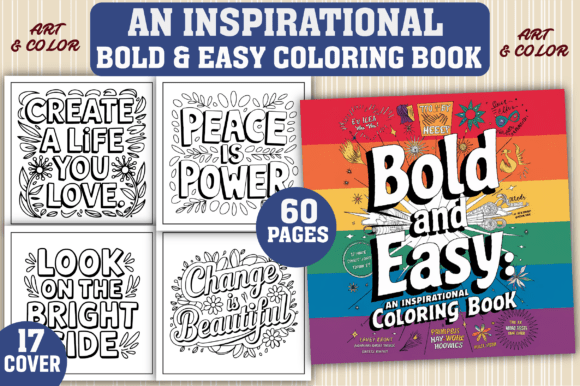 Download Bold Easy an Inspirational Color Pages - Premium Resources