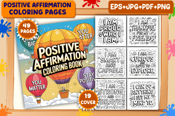 Download Positive Affirmation Coloring Pages - Affirmation coloring pages Collection
