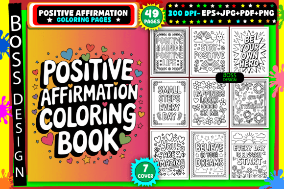 Download Positive Affirmation Coloring Pages - Affirmation coloring pages Collection