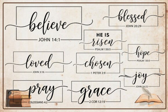 Download Bible Verses SVG Bundle, God SVG Quotes - Quotes Collection