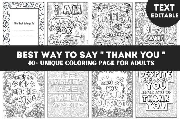 Download Gratitude Quotes Coloring Book Interior - Quotes Collection
