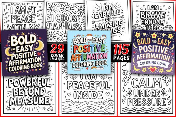 Download Positive Affirmation Coloring Pages - Affirmation coloring pages Collection