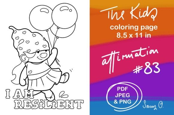 Download Gnome Kids Affirmation Coloring Pages - Premium Resources