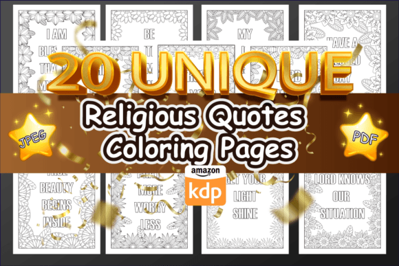 Download Religious Quotes Coloring Pages Bundle - Quotes Collection