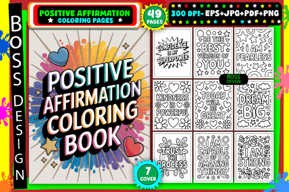Download Positive Affirmation Coloring Pages - Affirmation coloring pages Collection
