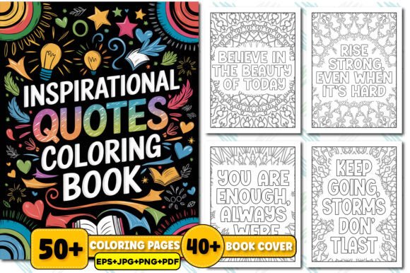 Download Inspirational Quotes Coloring Book - Quotes Collection